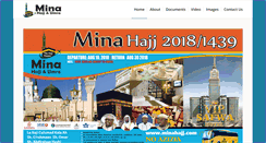 Desktop Screenshot of minahajj.com