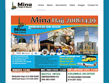 Tablet Screenshot of minahajj.com